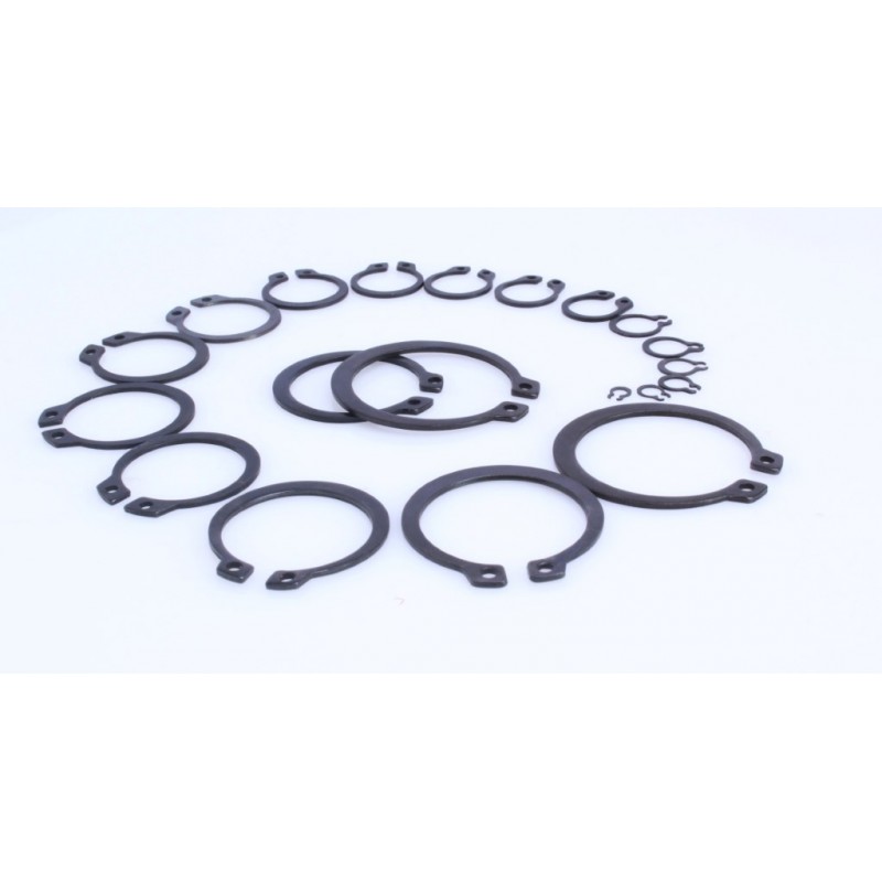 Kit Surtido de 300 Anillos de Retención Externos (Circlips Seeger) | Acero de Resorte - Imagen 2