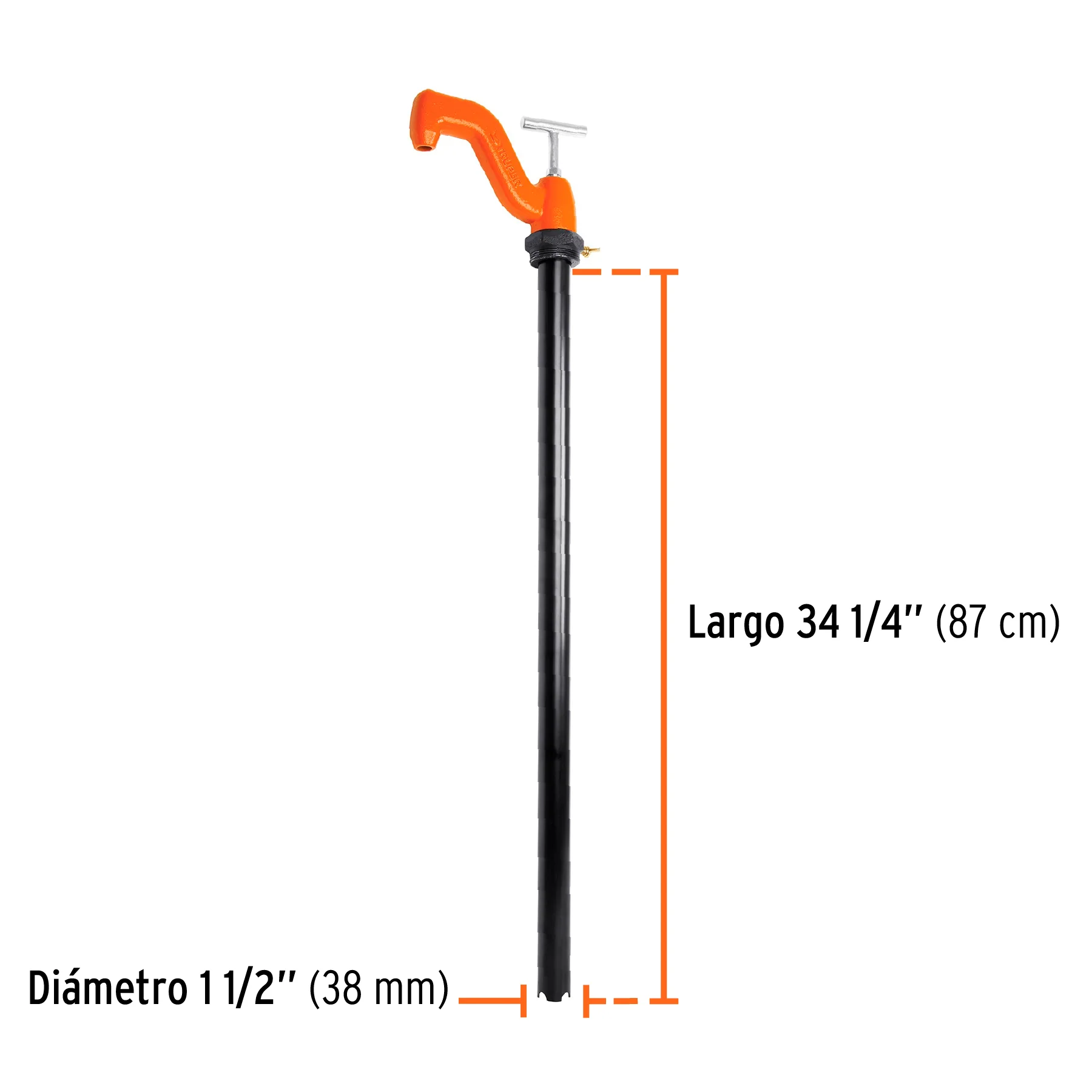 Bomba extractora de solventes con manija tipo "T", Truper - 16853 - Imagen 4
