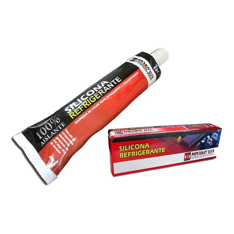Pasta Térmica Para Procesadores / Silicona Refrigerante - Imagen 2