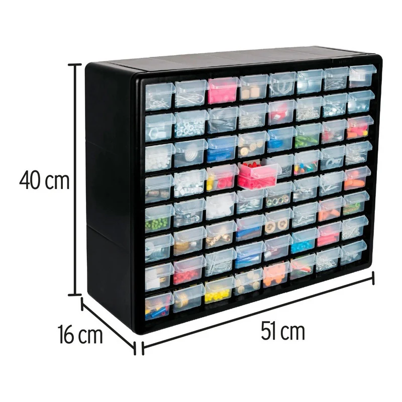 Organizador De 20 Pulgadas - 64 Compartimientos cod: 10895 - Imagen 4